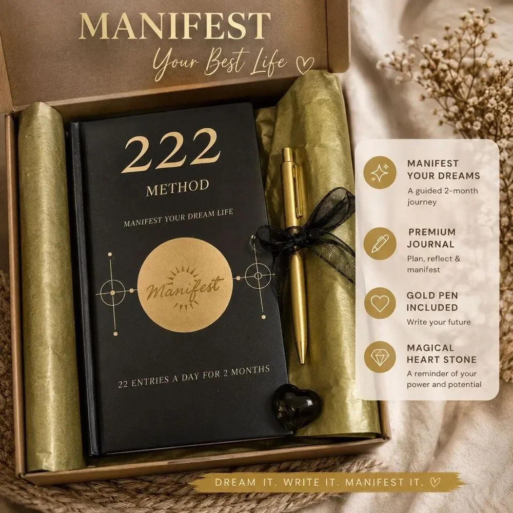 Manifestation Journal Gift Set – A Meaningful Gift for New Beginnings Graduation